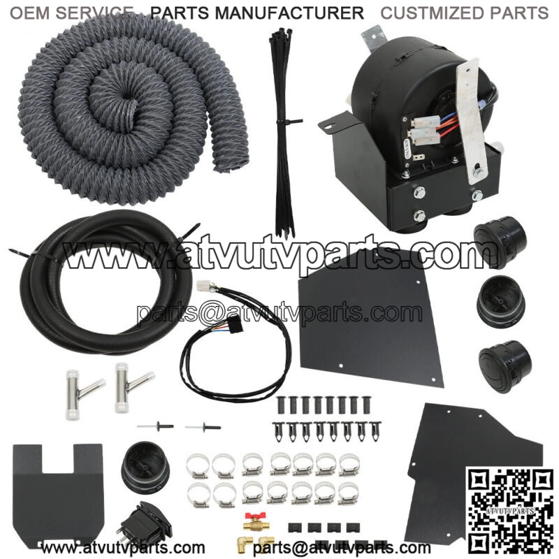 NEW Cab Heater Kit with Defrost Fit For 2017 2018 2019 2020 Can-Am Maverick X3 - Image 2