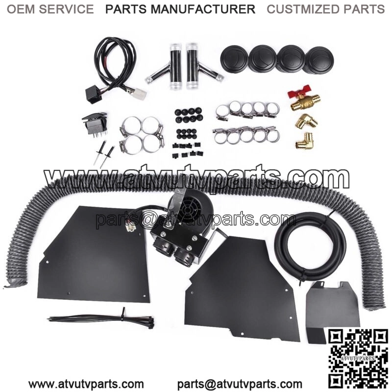 Cab Heater Kit with Defrost New SSHK609-00 for 2017-2020 Can-Am Maverick X3 - Image 3