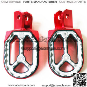 CNC motorcycle pedal  (red)