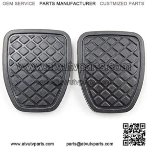 2Pcs Brake & Clutch Pedal Pad Rubber Cover for Forester MT 36015GA111