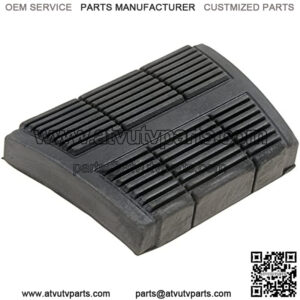 20732 Clutch and Brake Pedal Pad , Black