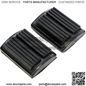 Auto 2 Manual Transmission Brake Pedal or Clutch Pads Compatible with Chrysler Town & Country 1982-1988 1990-1996