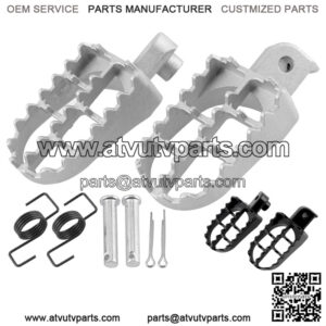 Cross-border e-commerce off-road motorcycle modification accessories Huayang Bozor ordinary aluminum pedal pedal belt installation accessories