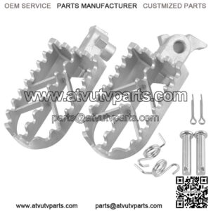 Off-road motorcycle modified pedal CQR Huayang Bozor modified stainless steel pedal front pedal