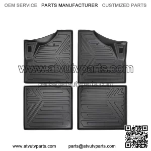4PCS TPE Floor Mats Non-Slip for CFMOTO UForce 1000 XL 2022-2025