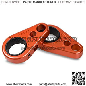 A-Arm ATV Brake Line Clamps Fit for Yamaha YFZ450 Fit for Raptor 125 250 350 660 700 Fit for Banshee 350 Blaster Warrior Fit for Big Bear Grizzly 700 (Color : Multi)