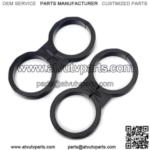 2.0" X 2.0" Billet Shock Reservoir Mounting Clamps for King Fox ATV UTV