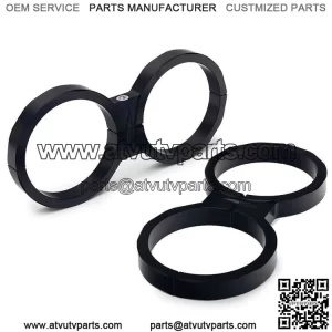 2.0 * 1.5"Billet ATV / UTV Shock Reservoir Mounting Clamps