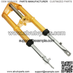 Front fork suspension shock absorber