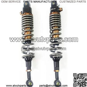 Spring Assemblies 1 Pair Rear Air Shock Absorbers Suspension Motorcycle Shock Absorber Rear Suspension Fit for YMAHA Suzuki Kawasaki ATV (Size : 400mm)