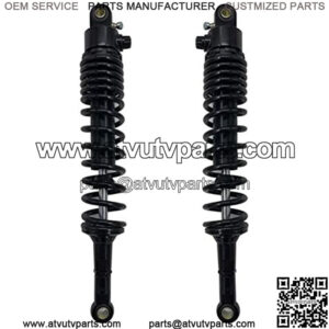 Absorber Suspension Spring Scooter One Pair 400mm 410mm 420mm 430mm 440mm 450mm Motorcycle Shock Absorber Rear Suspension Fit For SUZUKI Kawasaki ATV Motorcycle Rear Shock Complete Struts Shock