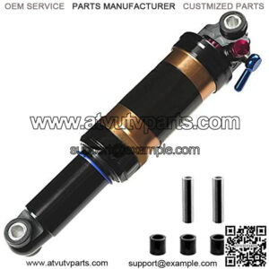 Damping 3 System Mountain Bike Air Rear Shock Rebound/Lock Out/Air Pressure Adjustable AL 7005 Shark/AL 6061 Shock Body 165mm (6.5") x 35mm 190mm (7.48") x 50mm 200mm (7.87") x 55mm