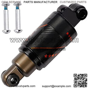 Bicycle Oil Spring Shock Bike Rear Shock Absorber, MTB Bicycle Soft Tail Suspension with Bushing and Screw, 120mm/125mm/150mm/165mm/190mm 550/750/1000LBS (Size : 150mm/750lbs)