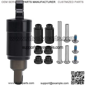 Bike Rear Shock, Metal Mountain Bike Air Rear Shock Damping Bicycle Repair Accessories