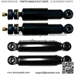 Front + Rear Shock Absorber Set Compatible with Club Car DS Gas/Electric 1014234, 1014235