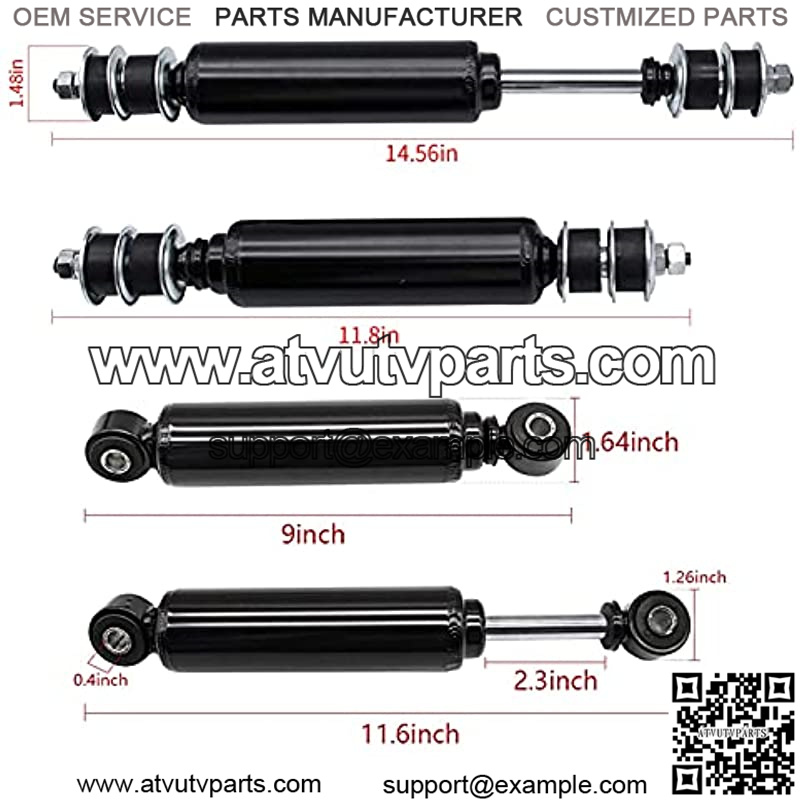 Front or Rear Shock Absorbers for Club Car Precedent&Tempo and DS 1014235 102588601 1027064-01 102588501 - Image 3