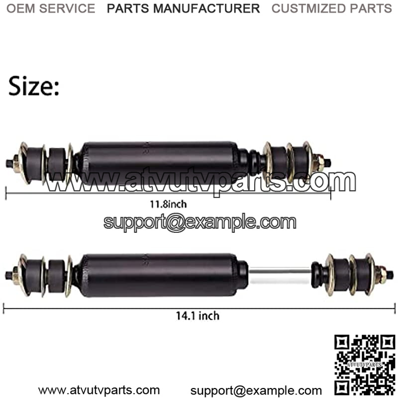 Front and Rear Shocks for Club Car DS G&E 1988-up Precedent G&E 2004-up 1014235 1013164 - Image 3