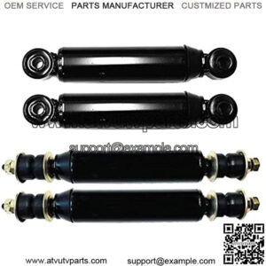 Front + Rear Shock Absorber Set for Club Car DS Gas/Electric Golf Cart 1014236, 1014235