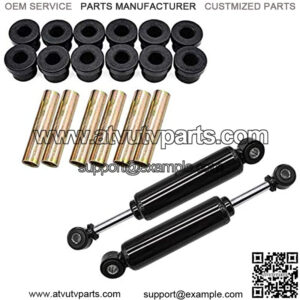 Front Shock Absorber (Tow Piece) fits Club Car DS&Precedent and 2 Set Rear Leaf Spring for Club Car DS