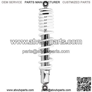 Shock Absorber, 15in Shock Absorber Rear Suspension Damper Adjustable Spring Pressure Universal for Motorcycle ATV