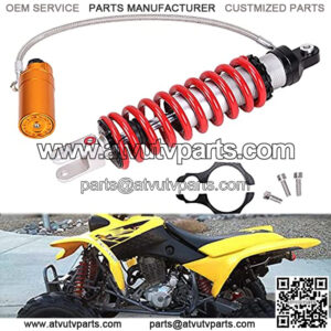 395mm Air Shocks Suspension Absorbers Rear For Banshee Front Shocks For Yamaha Banshee Shock 660 660R 700 700R Banshee 350 YFZ450,for Honda Sportrax TRX400 TRX450 for Suzuki 400 QuadSport ATV