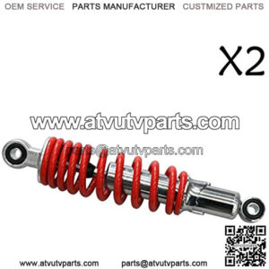 2PCS 270mm 10.6" Rear Shock Absorber Suspension Sensa-Trac Load for Quad ATV Go Kart Buggy