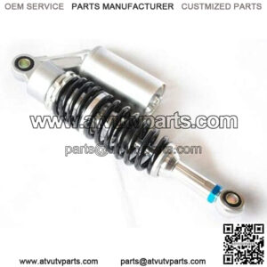 320mm 12.5" Air Shock Absorbers Compatible with Honda Suzuki Yamaha Kawasaki ATV Go Kart Quad Dirt Sport Bikes 1PC(Black/Silvery)