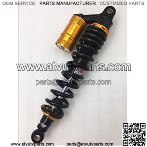 Shock Absorbers 400mm/420mm/430mm/440mm/450mm/470mm 10mm Spring Motorcycle Shock Absorber Suspension Fit for YMAHA Suzuki Kawasaki ATV,Motorcycle air Shock Absorber (Color : 400mm)