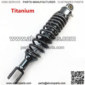 Suspension Shock 1 PCS 320mm/12.5" Motorcycle Air Shock Absorber Rear Suspension for Motor Scooter ATV for Bike car (Color : Titanium)