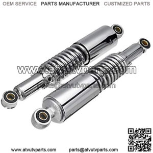 2 X Universal 310mm Motorcycle Air Shock Absorber Rear Suspension for 90cc 110cc 125cc 150cc Dirt Bike Gokart ATV Quad Fit for Harley Motorcycle Rear Shock Motorcycle Shock Absorber