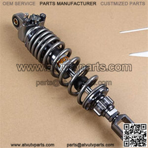 Motorcycle Rear Shock 320mm Motorcycle Shock Absorber Modified Built-in Air Bag Rear Shock Rear Suspension Refit Fit ATV Dirt Bike Scooter Motorcycle Shock Absorber (Color : Titanium Fork)