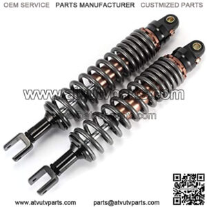 Motorcycle Fitment Shock Absorber 375mm Air Shock Absorber Accessory Motorcycle Air Suspension Rear Scooter Suspension for Motorcycle Scooter ATV Quad Motorcycle Shock Absorber