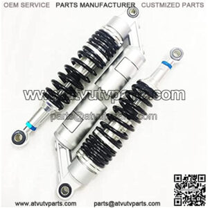 Motorcycle Shock Absorber Universal 320mm 330mm Motorcycle Air Shock Absorber Rear Suspension for Dirt Bikes Go Kart ATV (Color : 320mm)