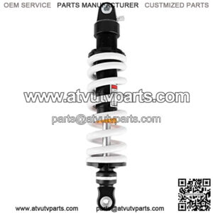 Motorcycle Shock Absorber, 340mm Adjustable Air Suspension Shock Absorber Shocker Fit for PIT QUAD DIRT BIKE ATV BUGGY