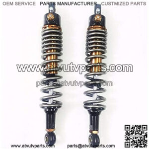 340MM 350MM 360MM 380MM Motorcycle Suspension Shock Absorbers Fit For Yamaha Suzuki Kawasaki Dirt Bikes Gokart ATV Motorcycle Rear Spring Shock Absorber Motorcycle Shock Absorber ( Color : 340mm )