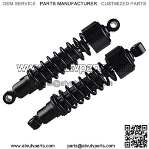 Motorcycle Suspension Strut 293mm 13mm Motorcycle Air Shock Absorber Rear Suspension Motor Scooter Fit for ATV Quad Fit for Dirt Bike Black Motorcycle Shock Absorber