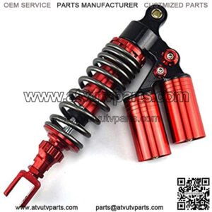 Rear Shock Universal 320mm Modified Double Gas Cylinders Rear Shock Rear Suspension Fit for ATV Pit Dirt Bike Scooter Motorcycle Shock Absorber (Color : Round)