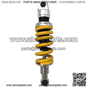 Suspension Shock 12mm Spring 325MM Fork Clevis Motorcycle Rear Shock Absorber for ATV Fit 310-330mm 1 Pcs for Bike car (Color : 325B Gold)