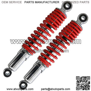 2PCS 10 5/8" 270mm Front Spring Assist Load Carrier Shocks for ATV Go Kart Quad Bike 4 Wheeler
