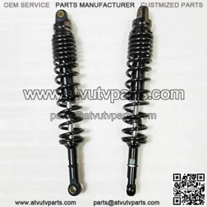 Motorcycle Shock Absorber one Pair 400mm 410mm 420mm 430mm 440mm 450mm Motorcycle Shock Absorber Rear Suspension fit for YMAHA Suzuki Kawasaki ATV Motorcycle Shock Absorber (Color : 420mm)