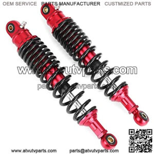 Rear Shock 330mm Universal Motorcycle Air Shock Absorber Rear Suspension Fit for Yamaha Fit for Hionda ATV Quad Dirt Bike 110cc-140cc Motorcycle Shock Absorber (Color : Red)