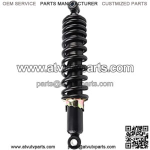 Motorcycle Shock Absorber High Driving Performance Stainless Steel Black 360mm 14.2in ATV Motorcycle Shock Absorber Universal for Front Rear Suspension Strut Shock Suspension