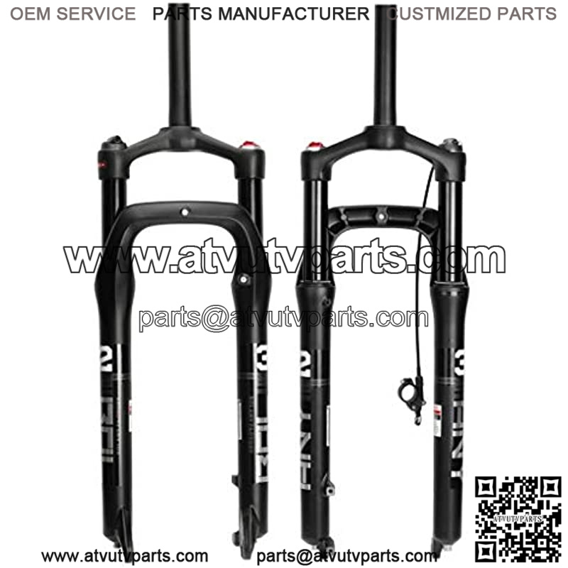 ATV Suspension Fork, 26" Aluminum Alloy DBrake Front Suspension Front Bridge Control 1-1/8" Travel 135mm - Image 3