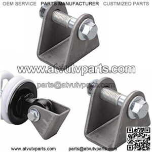 2PCS Steel base motorcycle Dirt Pit Bike ATV Go Kart shock absorption suspension bracket mounting seat Shock Bar Pin Eliminator