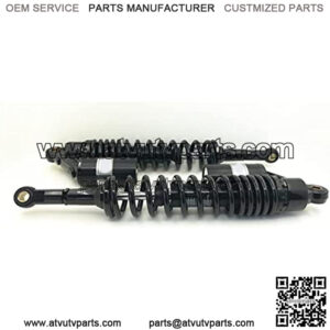 420mm 16.5 inch 8mm Spring Universal Motorcycle Air Shock Absorber Rear Suspension ATV Quad Scooter Dirt Bike For XJR400 SR400 SR500 GSX400 Black