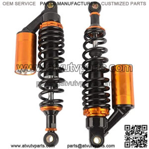 Motorcycle Shock Absorber Rear Suspension Adjustable Air Shock Absorber Universal compatible with Hon-da Ya-maha 12.5" 320mm