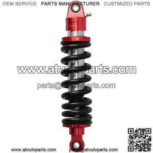 Shock Absorber, 11.4 inch Universal Shocks Struts Rear Suspension Damper Adjustable Damping for Motorbike ATV Go Karts Black Red atv shocks