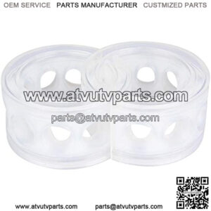 Shock Absorber, 2pc Car Shock Absorber Buffer Spring Bumper Cushion Transparent TPE Type A-F(D)