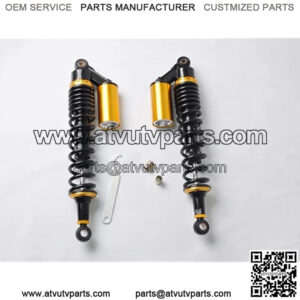 15 3/4" 400mm Front Shock Absorbers For Suzuki Yamaha YFZ 450 Raptor 700 660 ATV