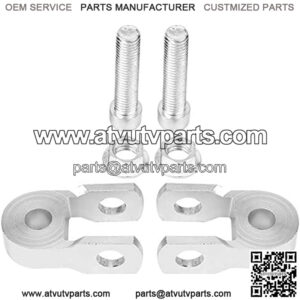 Motorcycle Shock Extender, 2pcs Universal Motorcycle Rear Shock Extender Absorber Riser Height Extension (With screw)